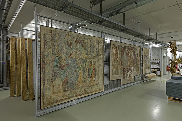 statische Bilderwand Uni Graz